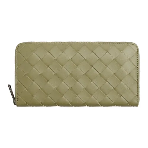 Bottega Veneta Intrecciato Zip Around Wallet