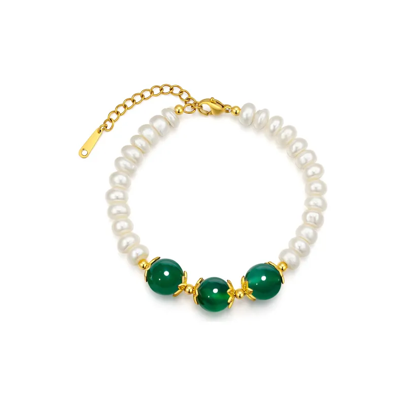 Jodie＆Kevin Bracelets Women's Pearl Bracelet-0