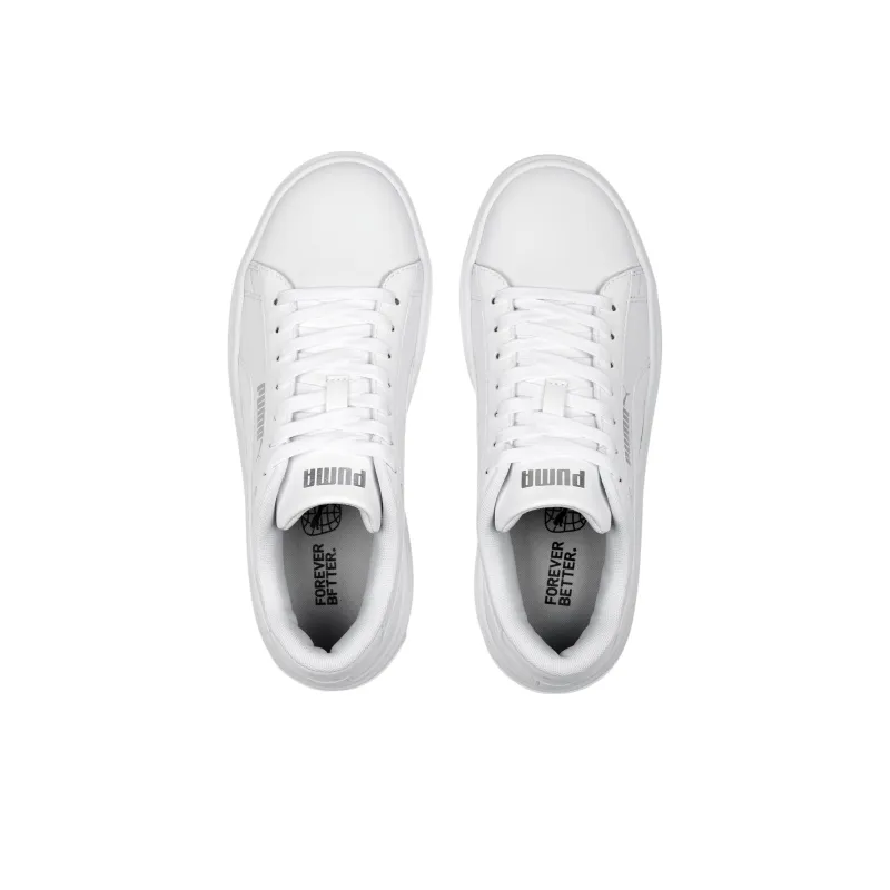 PUMA Smash Platform V3 'White' Women's-3