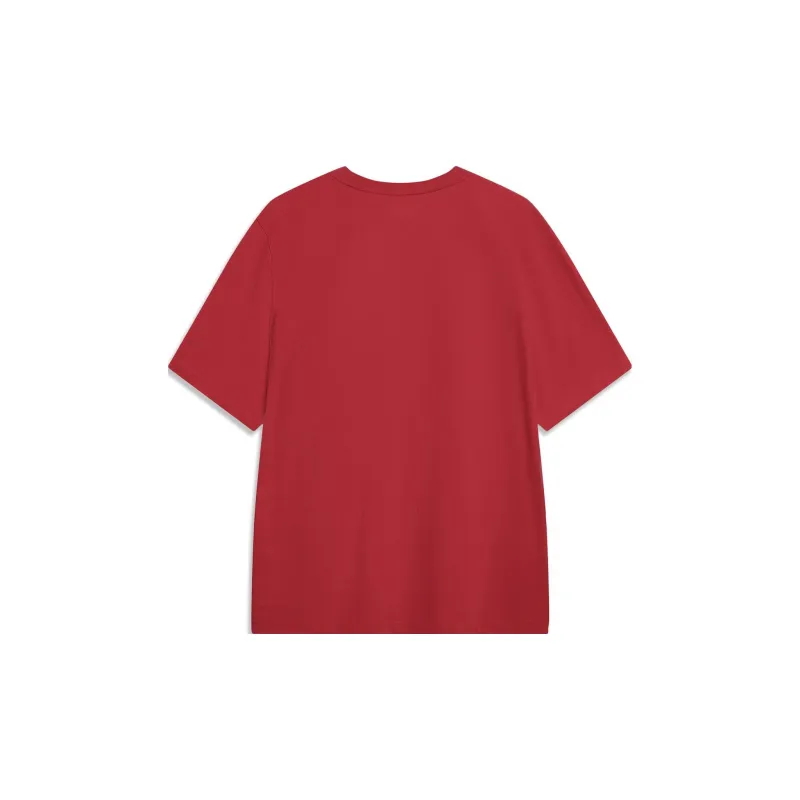 LiNing T Shirts Men Bull Red-1