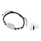 Jade Bead Chinese Auspicious Animal Bracelet (White Minimalist Style Box)
