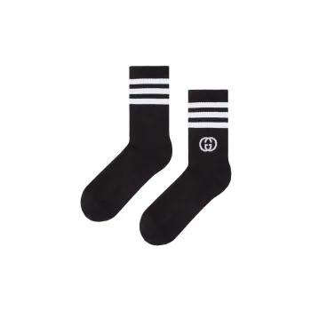 GUCCI X Adidas Ankle Socks Black/White