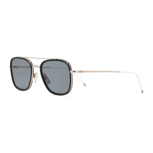 THOM BROWNE Sunglasses Unisex Gold