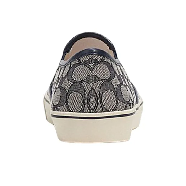 COACH Low Top Stylish Skateboarding Shoes Men's Gray-3