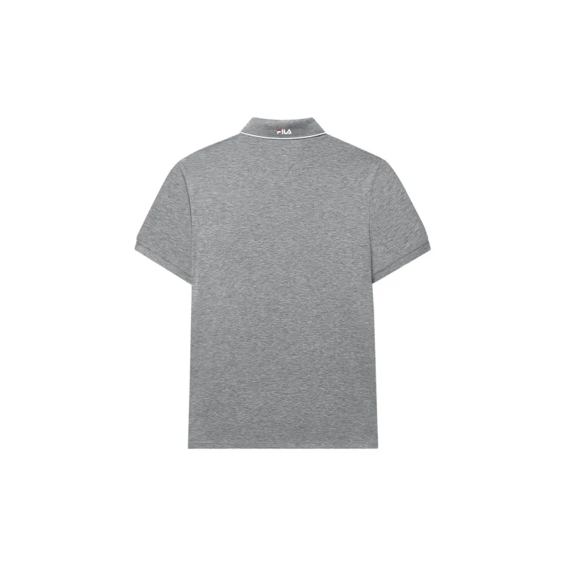 FILA Polo Shirt Men's Light Black Gray-1