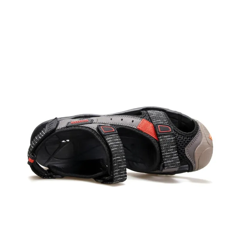 HUMTTO Beach River Trekking Shoes Sports Sandals Men's Black-2