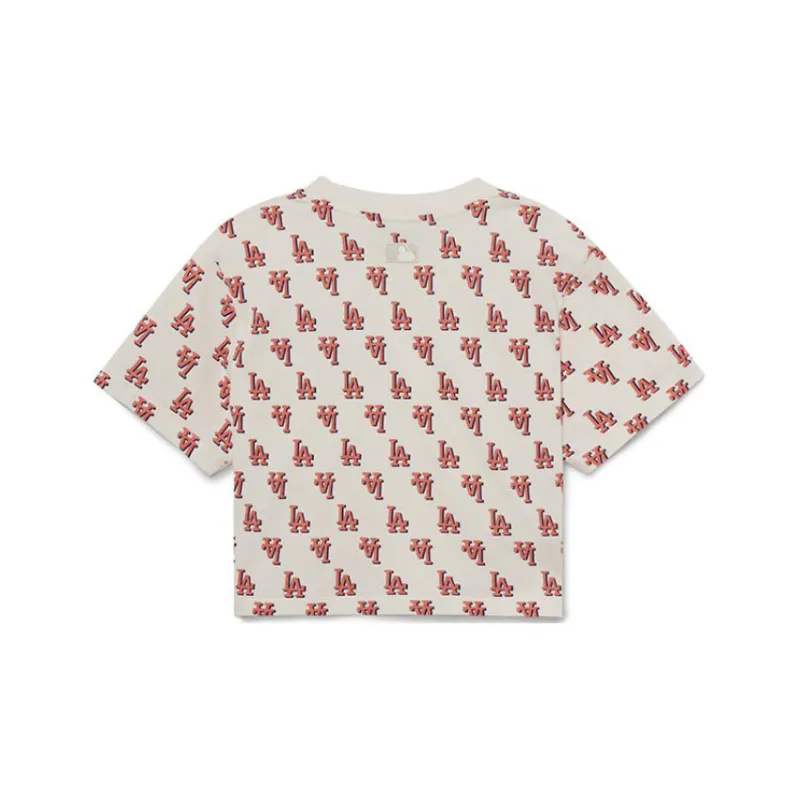 MLB Crop Tops Women's Cream-1
