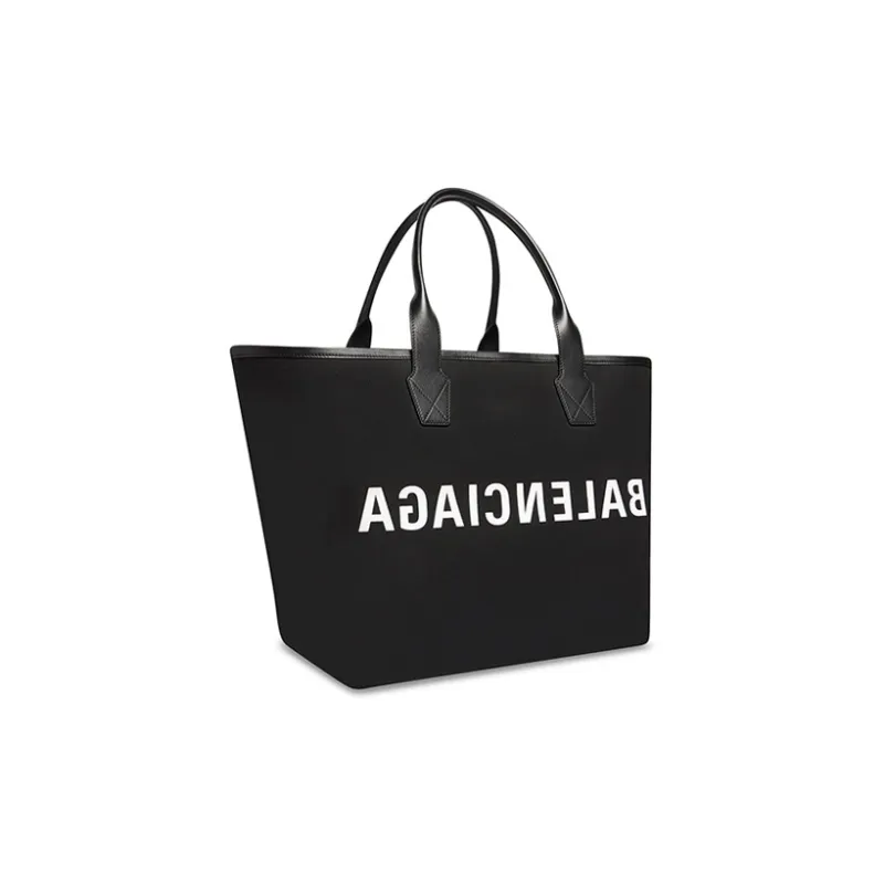 Balenciaga Cotton Canvas Tote Bag Shopping Bag Handbag Large Size Women's Handbag-1