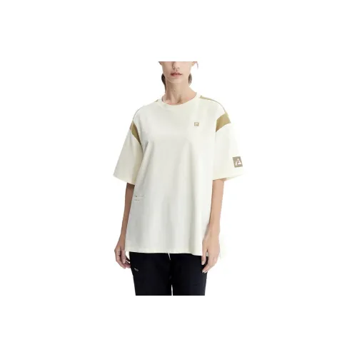 FILA T-Shirts Women's Reed White