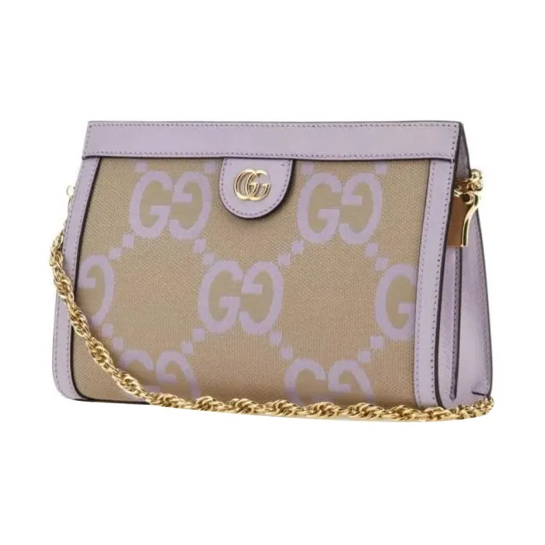 GUCCI Ophidia Canvas With Leather Crossbody Bag, Shoulder Bag Women's-1
