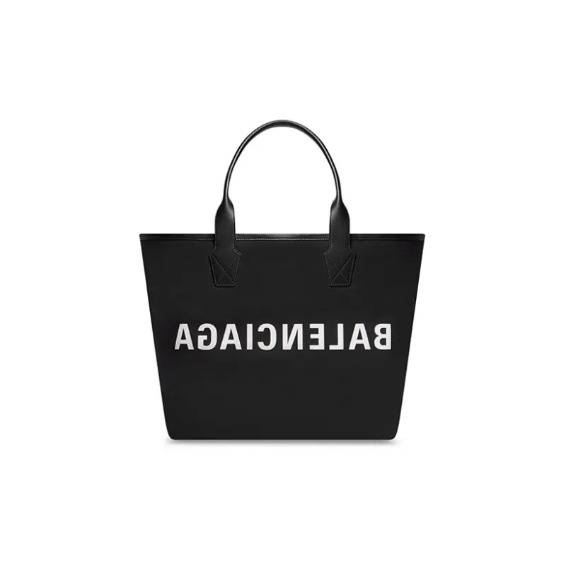 Balenciaga Cotton Canvas Tote Bag Shopping Bag Handbag Large Size Women's Handbag-0