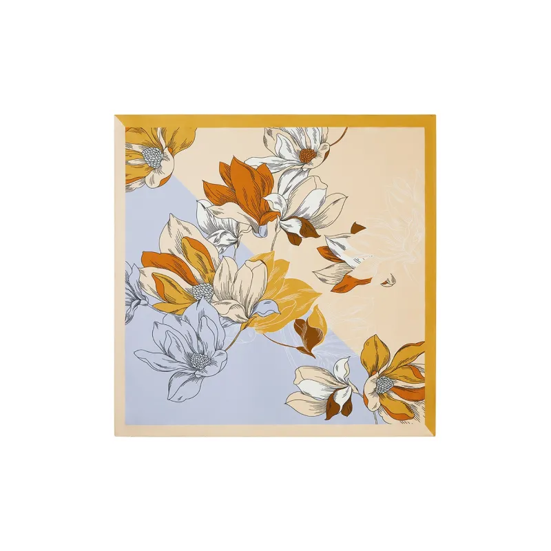 WENSLI Silk Scarves Women's-15