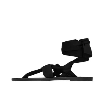 SAINT LAURENT Nolan Strap Sandals Women's Black