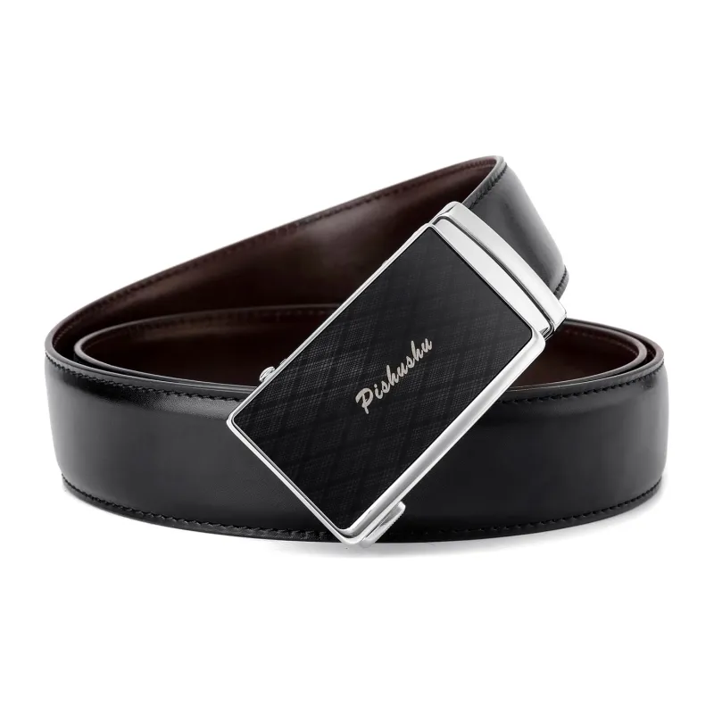 PISHUSHU Leather Belts Men-6