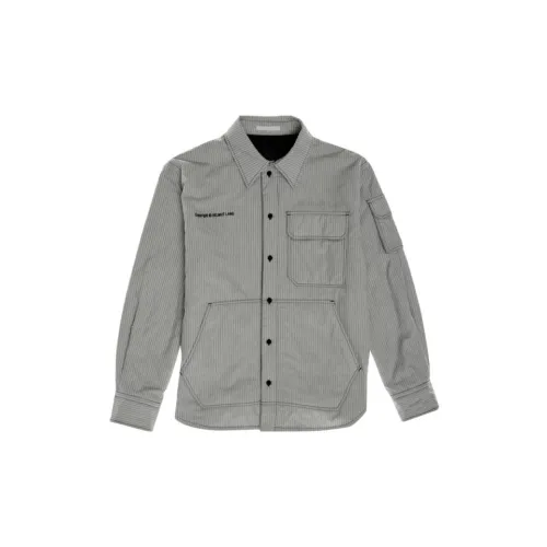 Helmut Lang Jackets Men Gray