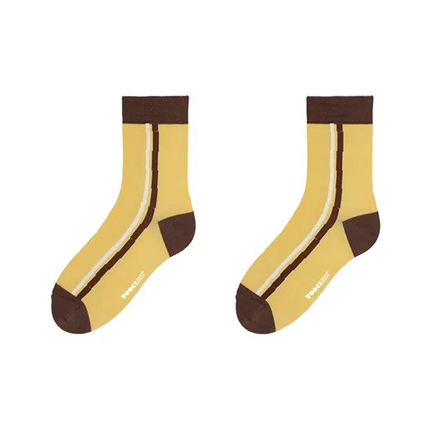 TOOCI Unisex Mid Calf Socks-1
