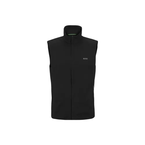 HUGO BOSS Vests Men Black