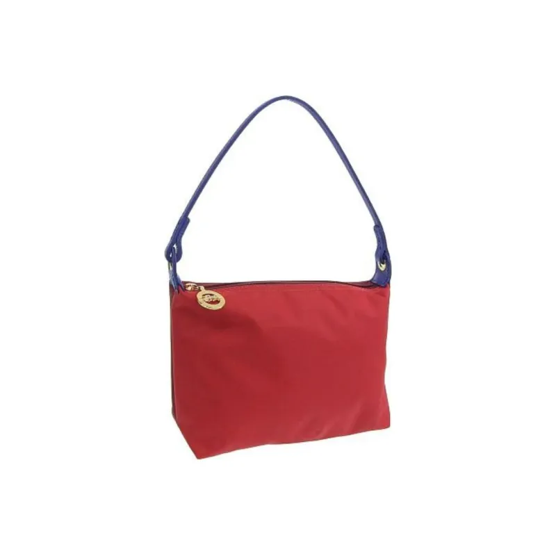 LONGCHAMP Le Pliage Re play Canvas Bag Shoulder Bag Handbag Shoulder Bag Women's Red & Dark Red-1