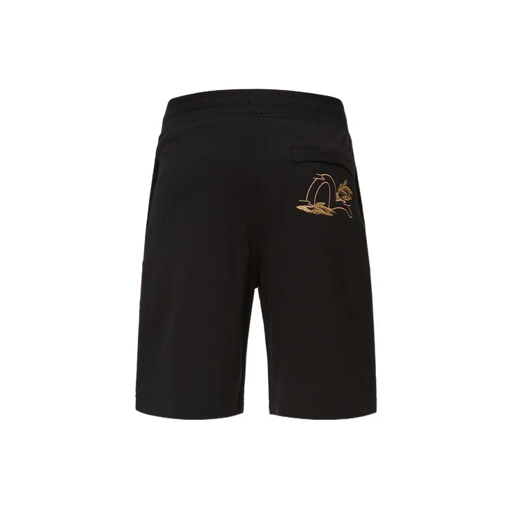 EVISU FW23 Sports Shorts Men's Black-1