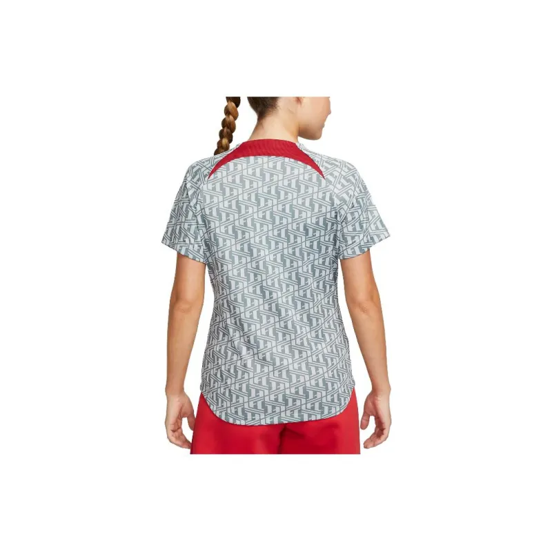 Nike T-Shirts Women's Silvery White-1