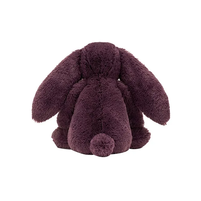 JELLYCAT Bashful Plum Bunny Stuffed Animal-1