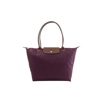 LONGCHAMP Le Pliage Fabric Dumpling Bag Shopping Bag Handbag Shoulder Bag Large Size Women's Fuchsia