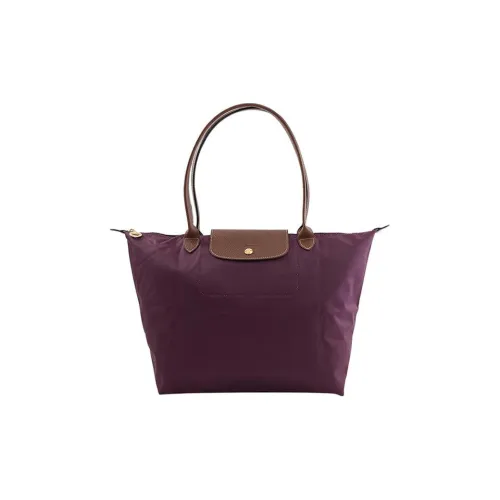 LONGCHAMP Le Pliage Fabric Dumpling Bag Shopping Bag Handbag Shoulder Bag Large Size Women's Fuchsia