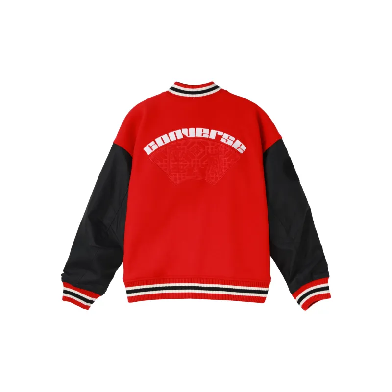 Converse Converse CNY Baseball Jacket Men's Red-1