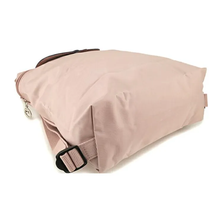 LONGCHAMP Fabric Backpack Mini Women's Cherry Blossom Pink-3