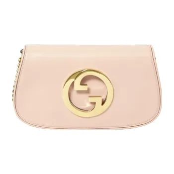 GUCCI Blondie Leather Chain Shoulder Bag Shoulder Bag Crossbody Bag Women's Pink