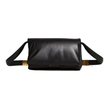 MARNI Prima Logo Printed Messenger Bag