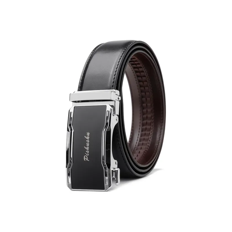 PISHUSHU Leather Belts Men-5