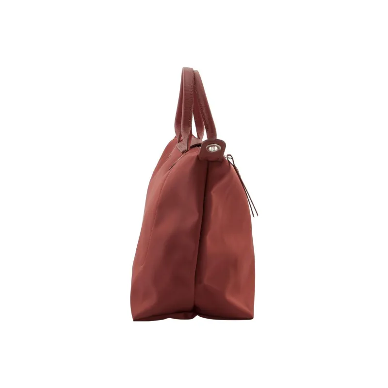 LONGCHAMP Le Pliage Néo Fabric Dumpling Bag Laptop Bag Crossbody One Shoulder Handbag Large Size Women's Red-3