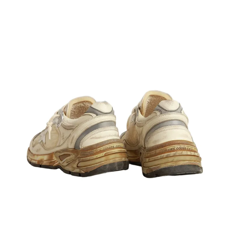 Golden Goose Running Dad Star White Beige-3