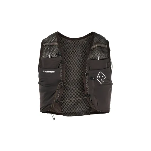 SALOMON Active Skin 8 Grün Vests Unisex Coffee