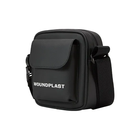 WPT PU Nylon Fabric Small Square Bag Crossbody Bags Small Size Unisex Black/Khaki/White-3