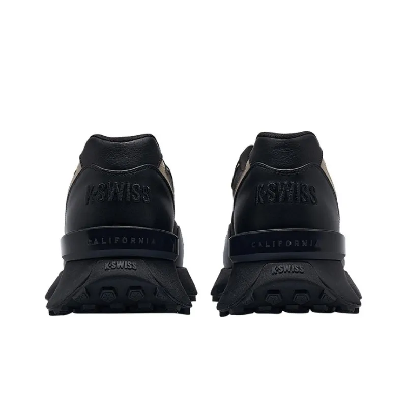 KSWISS Bristol Geneva Shock Absorbers With Slip Resistant Features Low Top Sports Casual Shoes Men's Black-4