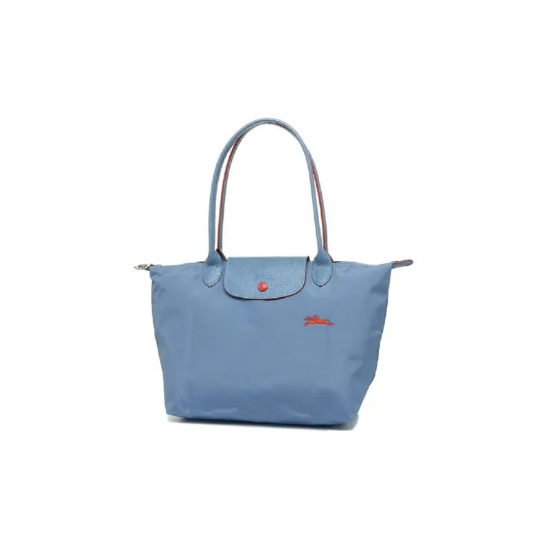 LONGCHAMP Le Pliage Club Fabric Dumpling Bag Handbag, Shoulder Bag Women's Blue-2