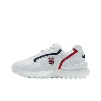 KSWISS Bristol Geneva Cushioning Slip Resistant Low Top Sports Casual Shoes Men's White Black Red