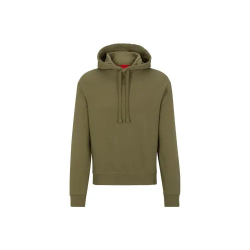 HUGO BOSS Sweatshirts Men Khaki Green