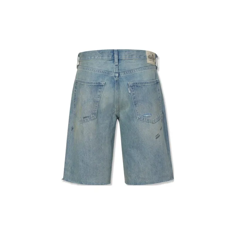 Levis Denim Shorts Men Gray-1