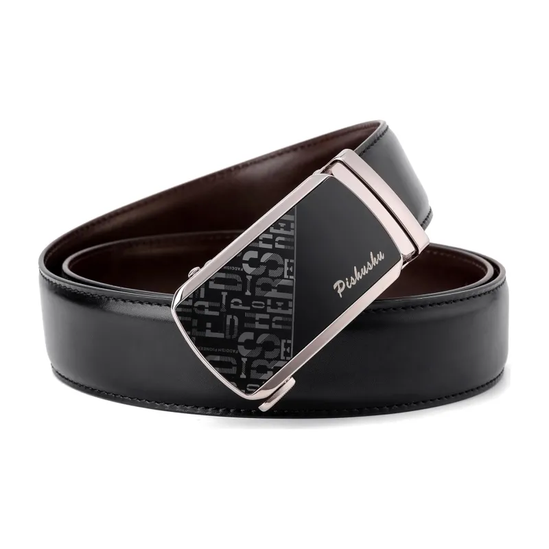 PISHUSHU Leather Belts Men-3