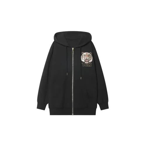 TCH Jackets Unisex Black Base With Gold Logo