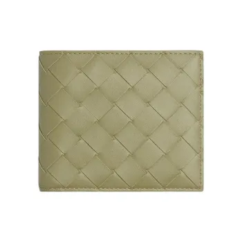 Bottega Veneta Intrecciato Bi Fold Wallet