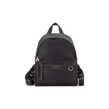 LONGCHAMP Le Pliage Néo Fabric Canvas Backpack Small Size Women's Black