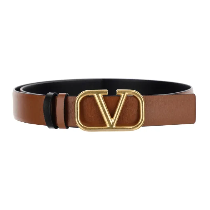 Valentino Garavani VLogo Signature 30mm Reversible Belt-0