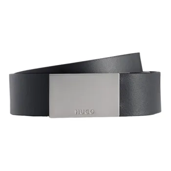 HUGO BOSS Leather Belts Men Black