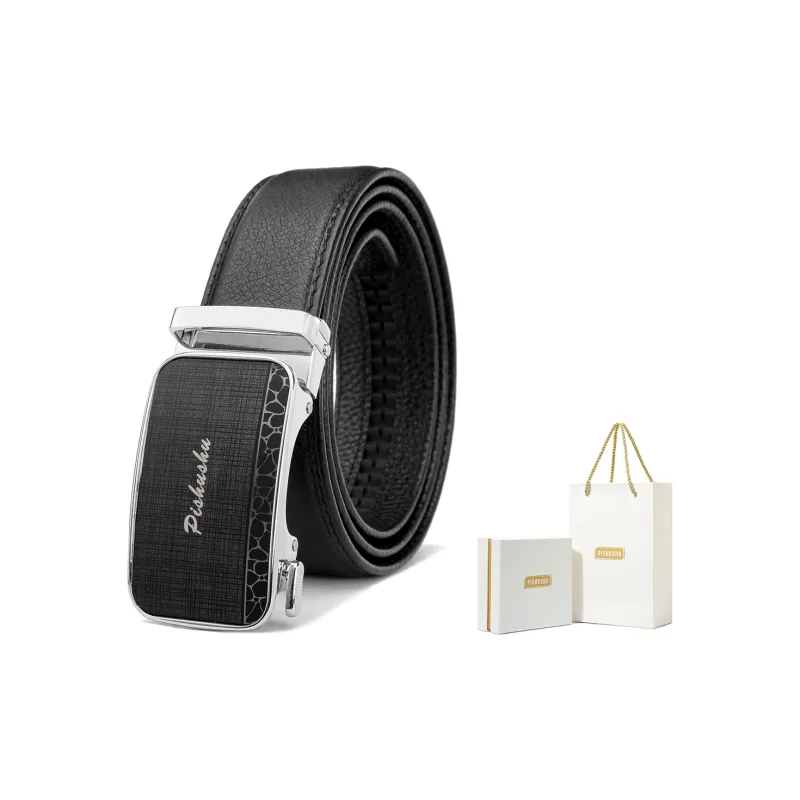 PISHUSHU Leather Belts Men-0