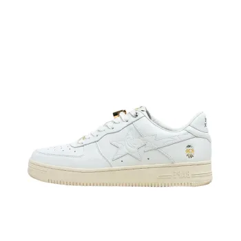 A BATHING APE Bape Sta Bape Black Rainbow White