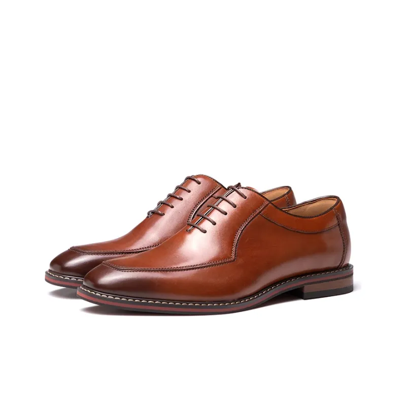 VICKI BROWN Dress Shoes Men Low Top Black/Dark Brown-8